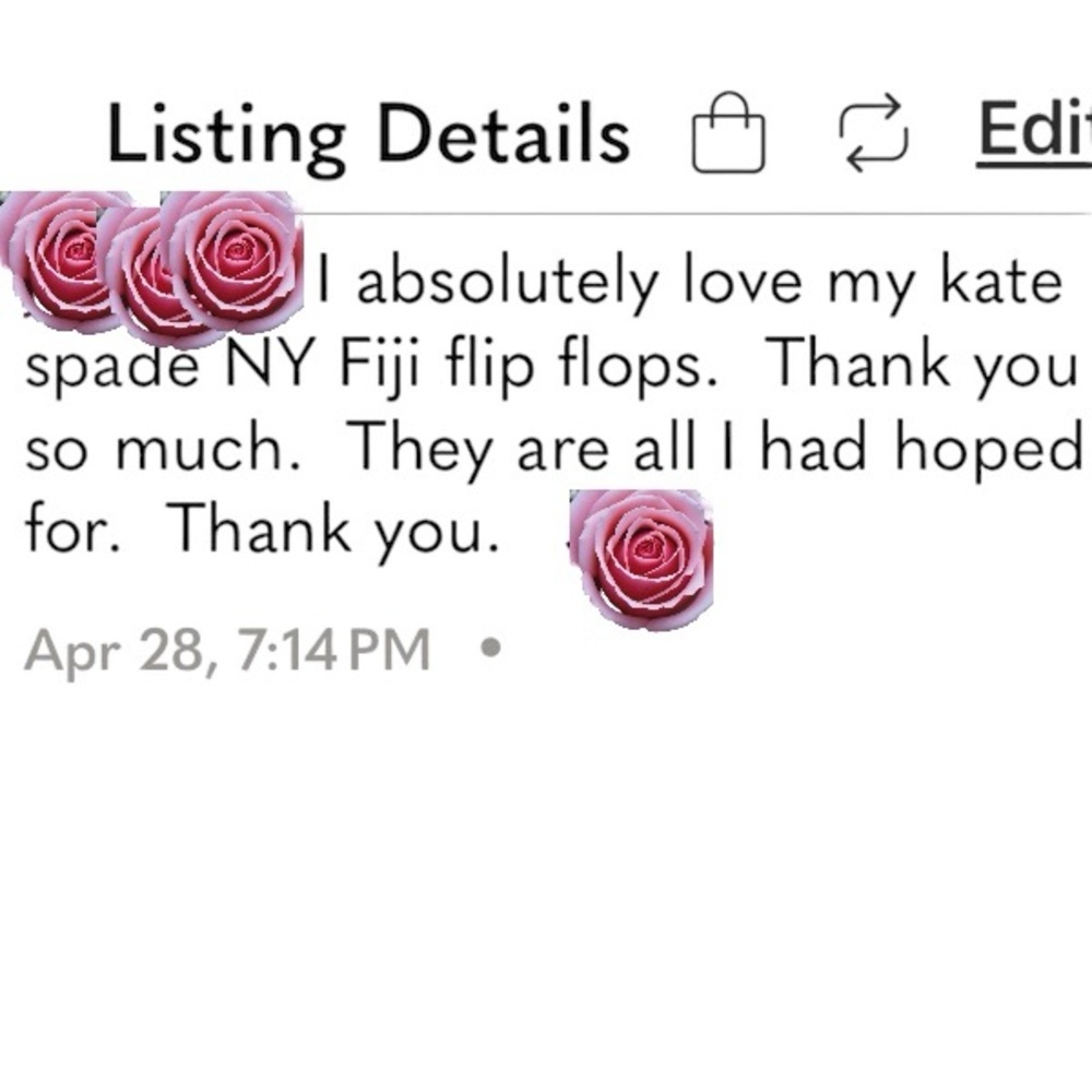 Kate Spade New York Fiji Flip Flops Sandals Lips Lingonberry Black Red SZ 6 - Picture 4 of 11